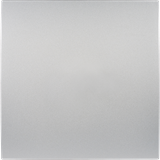 Modelec Karo Placa simpla B1 pentru 1 intrerupator basculant | Otel Periat