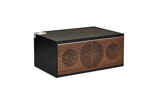 Pachet Audio Supreme: Boxă Hi-Fi PR Link + Placă Turnantă Square CC Walnut  + Vinil Cadou