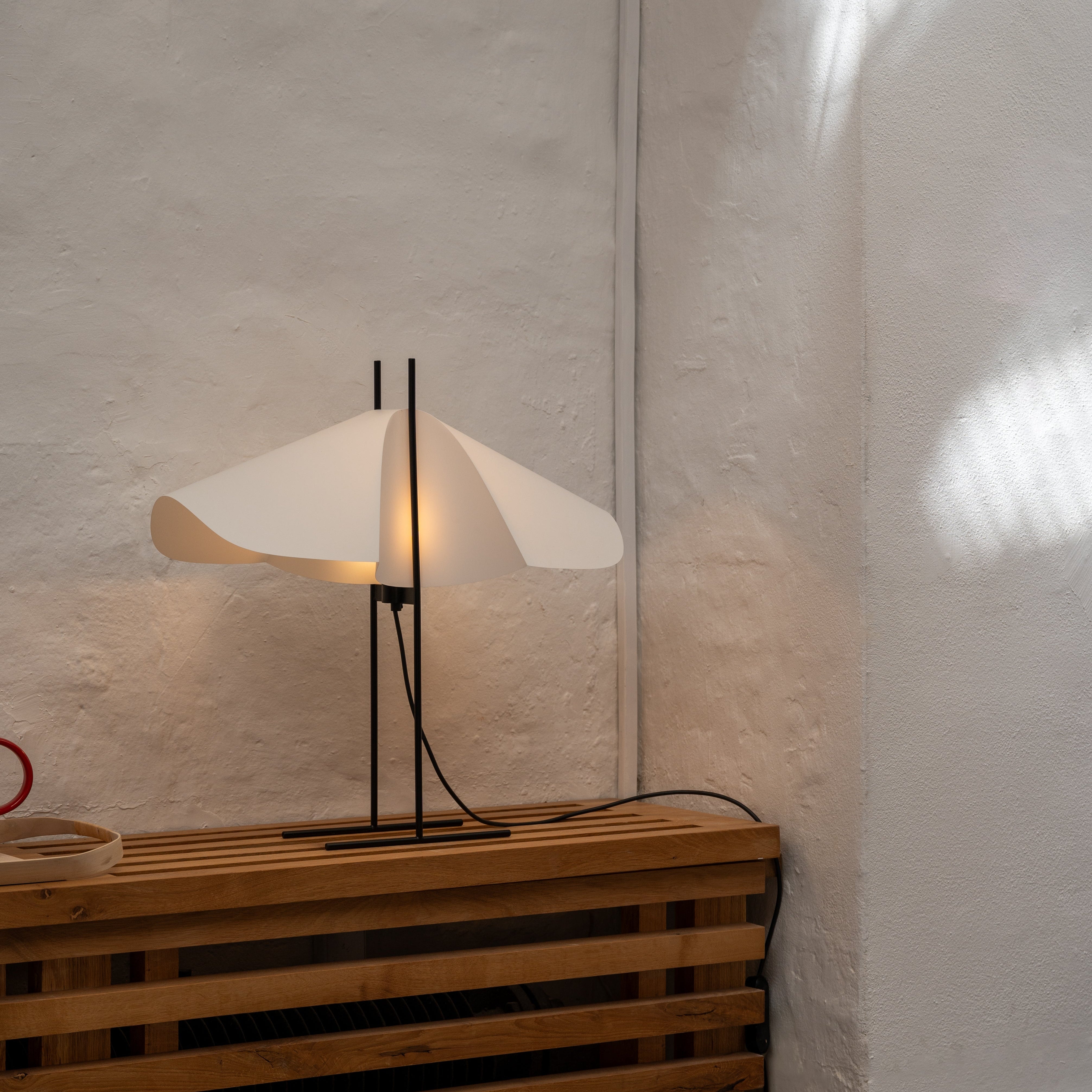 Motarasu lampadar CHO oțel, PVC Negru l31, A60, H57 cm 4