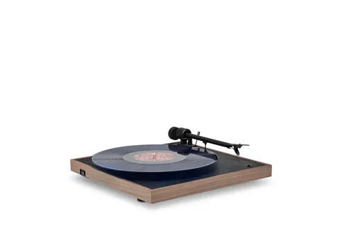 Pachet Audio Supreme: Boxă Hi-Fi PR Link + Placă Turnantă Square CC Walnut + Vinil Cadou