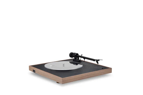 Pachet Audio Supreme: Boxă Hi-Fi PR Link + Placă Turnantă Square CC Walnut  + Vinil Cadou
