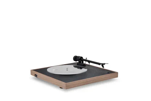 Pachet Audio Supreme: Boxă Hi-Fi PR Link + Placă Turnantă Square CC Walnut + Vinil Cadou
