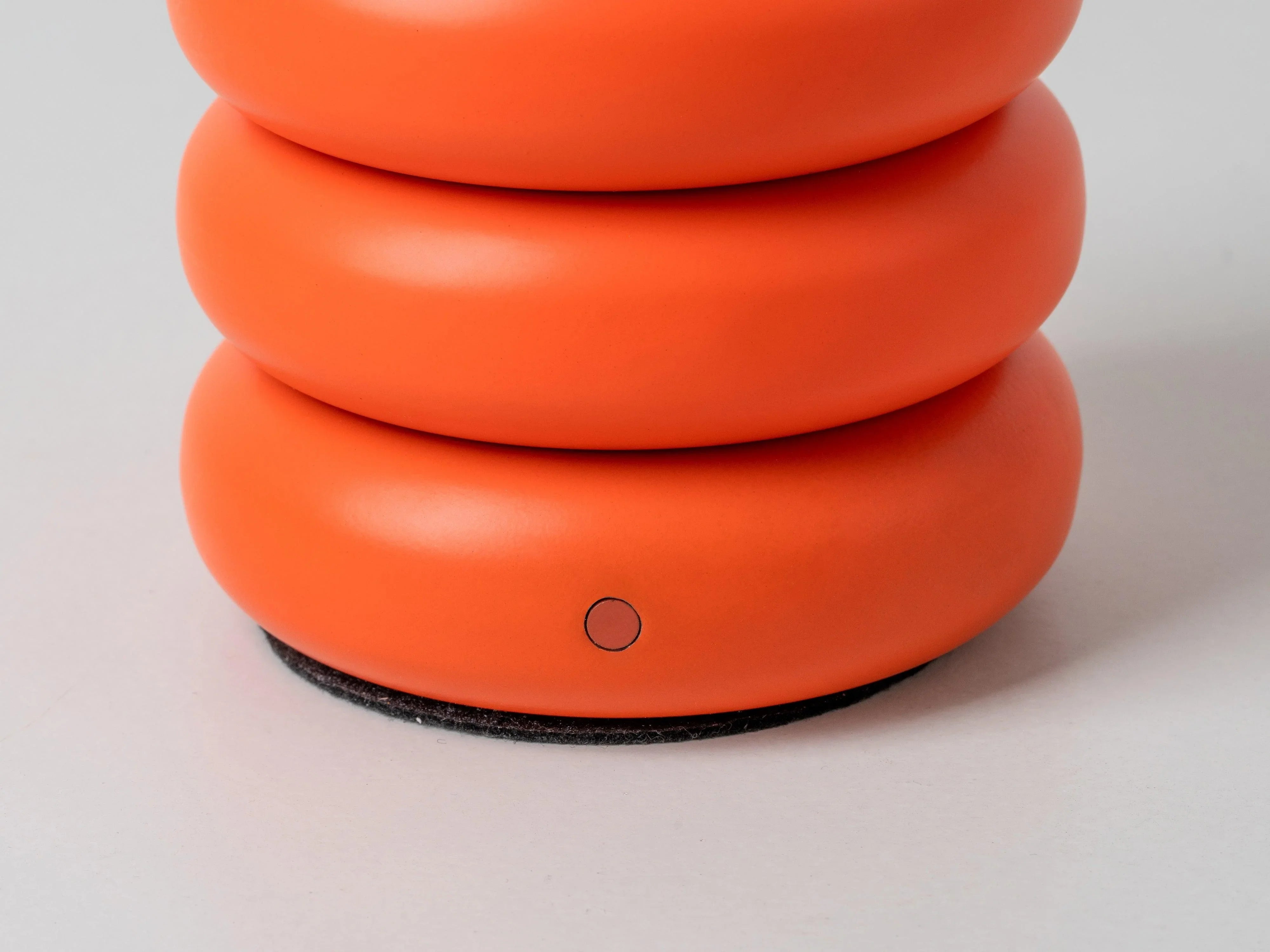 Lampă de masă fără fir cu tub peel portocaliu