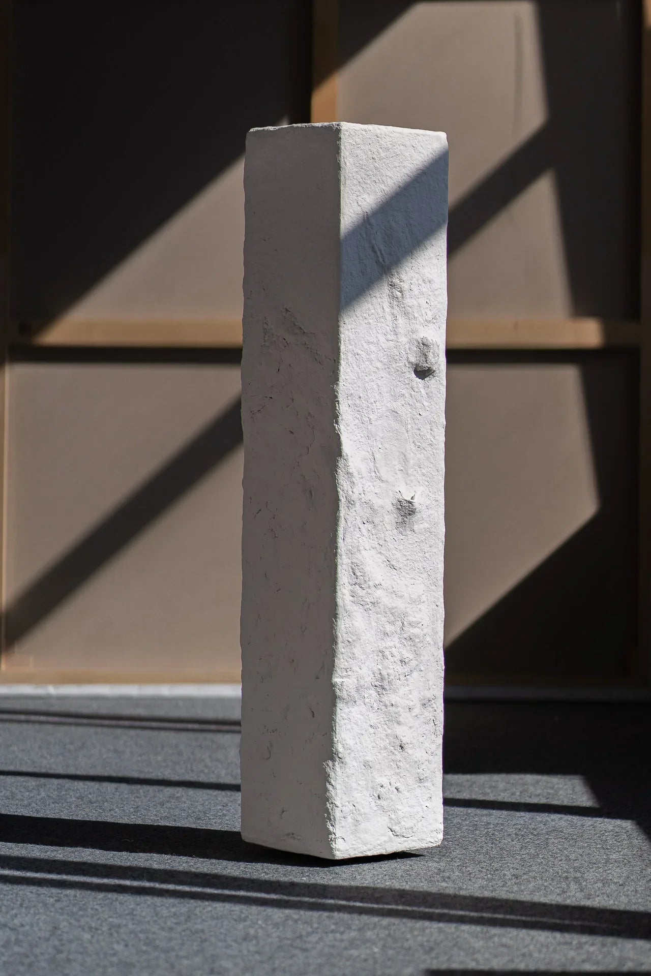 Piedestal Paper mache- one of a kind