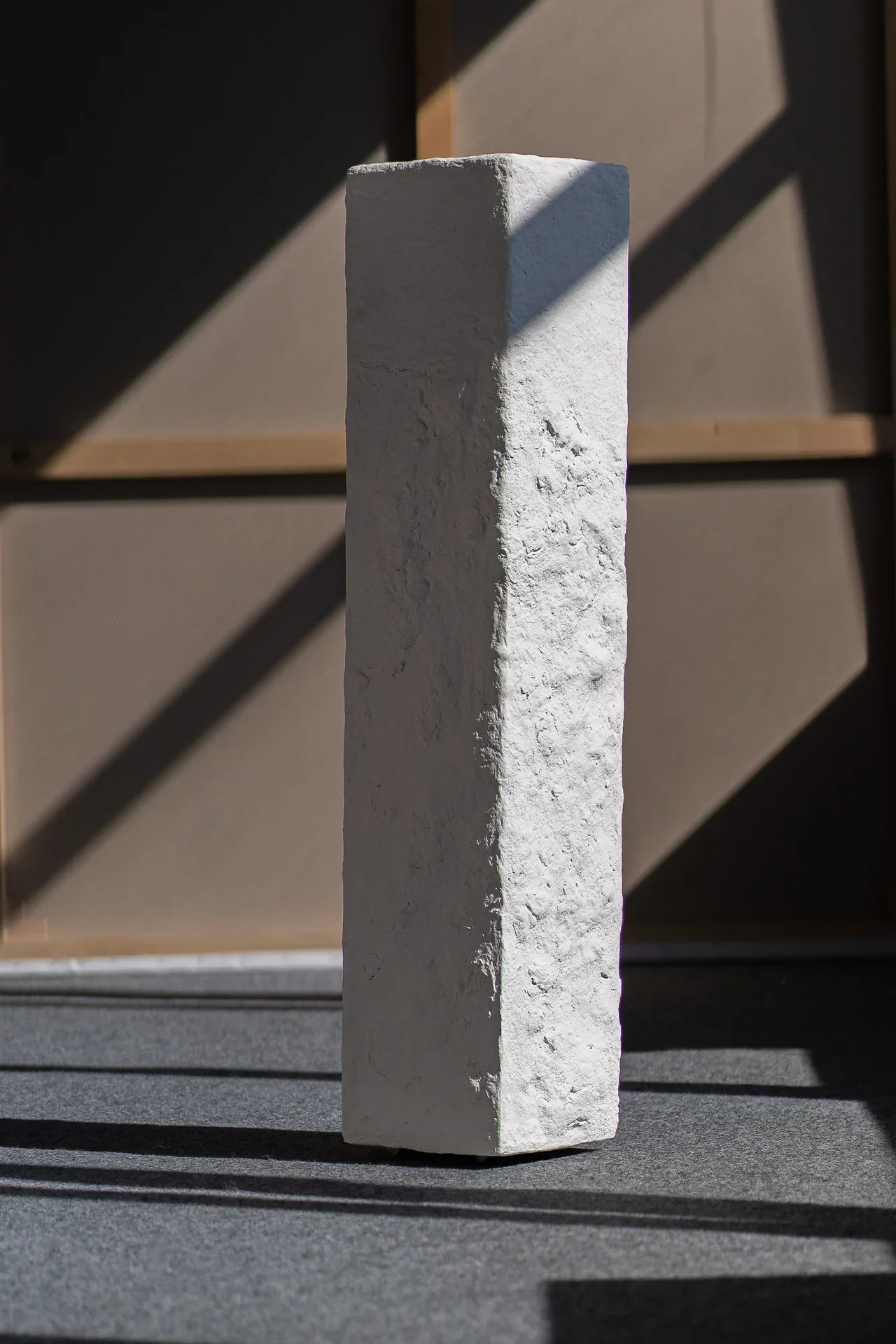 Piedestal Paper mache- one of a kind