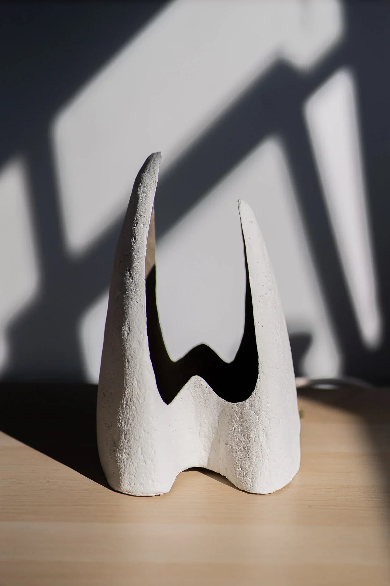 Piska - Obiect artistic din paper mache, iluminat