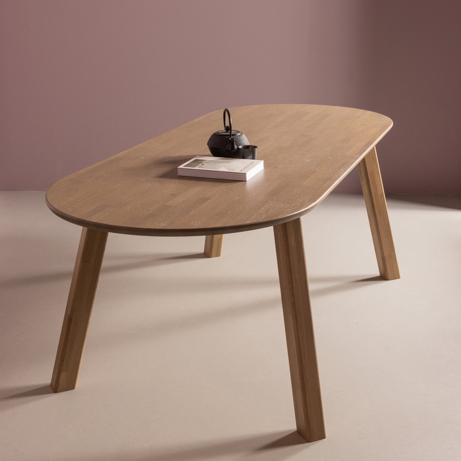 WOOOD picioare masa HAARLEM 4-POSITION | Stejar | Gri | 73x79x11 cm