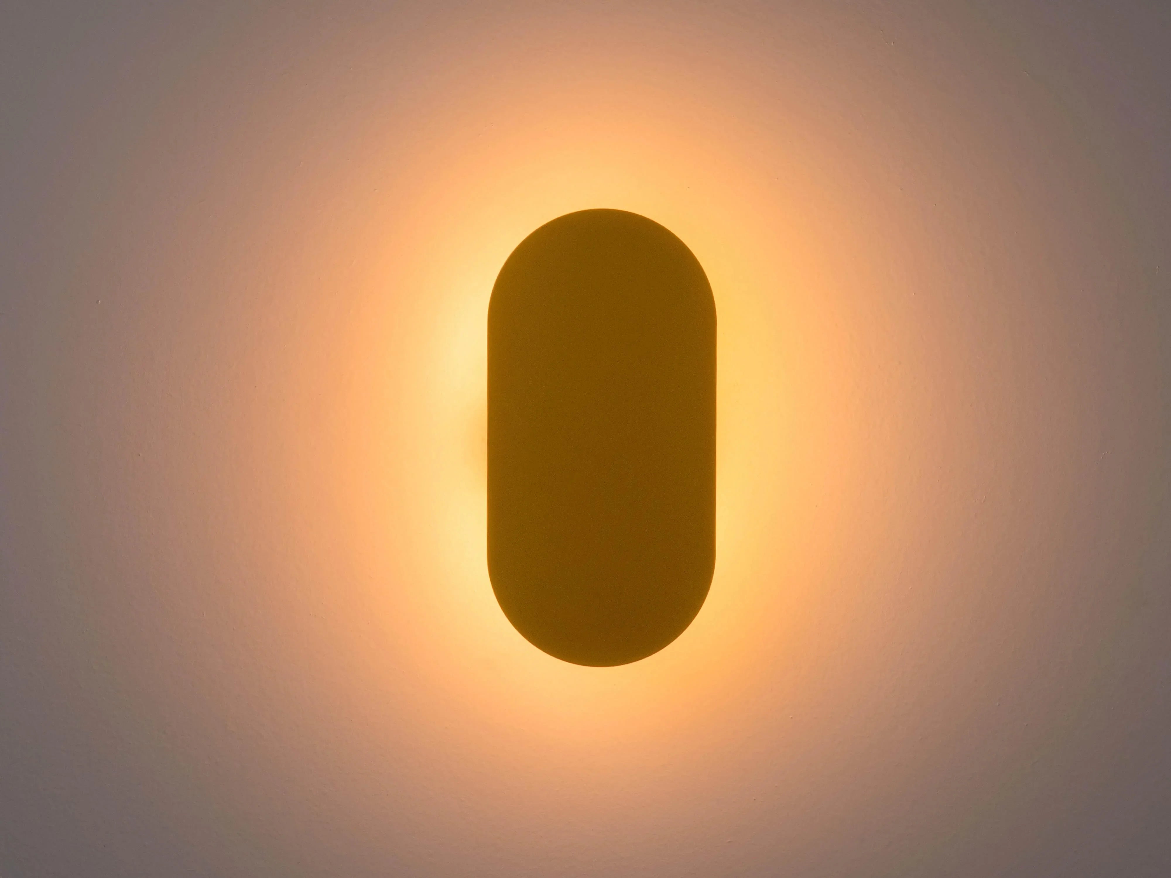 Aplica de perete cu difuzor mini galben galben