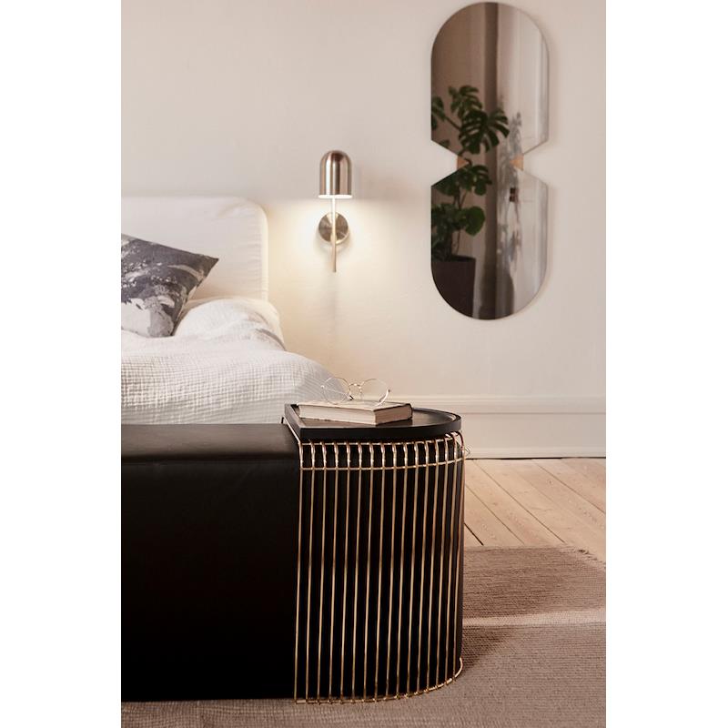 AYTM Oglindă VERTO | Sticlă și MDF | Rainbow / Black | Design Interactiv și Artă Murală | 120cm