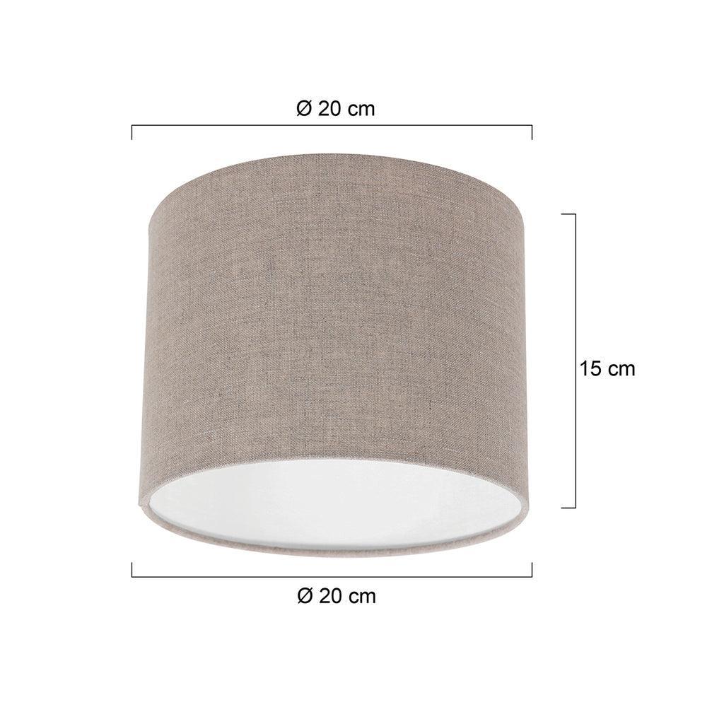 Abajurul K3084RS din in gri - PARIS14A.RO