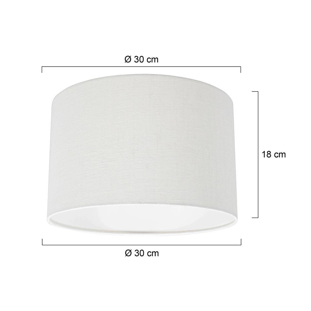 Abajurul K7396QS alb din in. - PARIS14A.RO