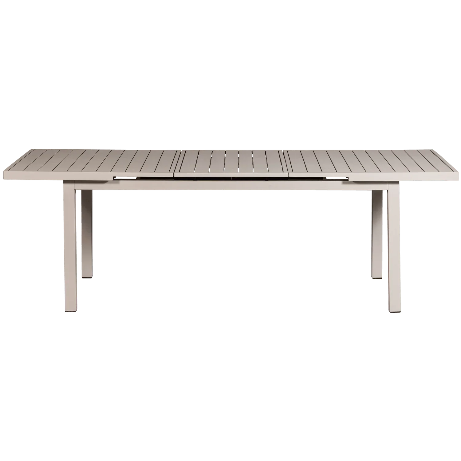 ADJUSTABLE GARDEN TABLE ALUMINIUM SAND 240x100/180x100CM - PARIS14A.RO