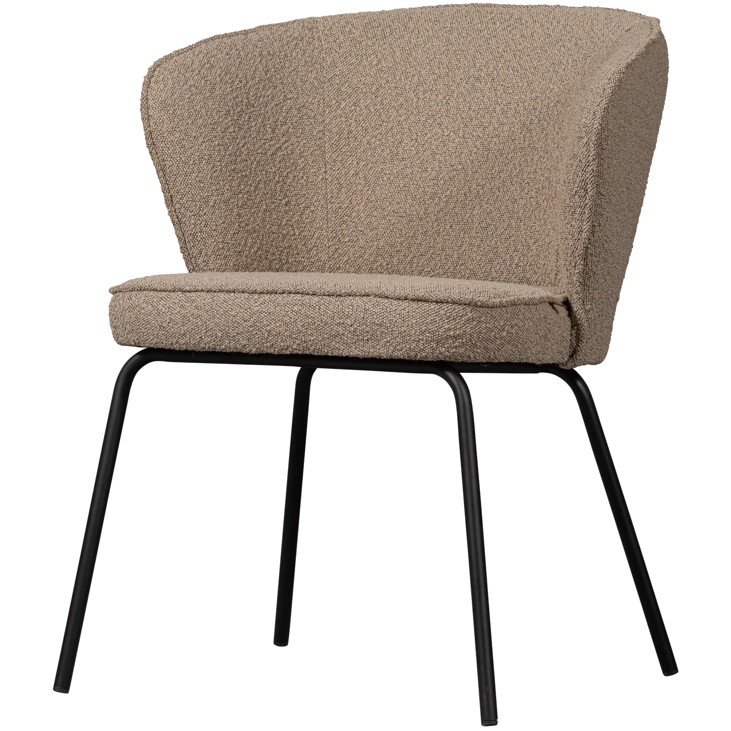 ADMIT DINING CHAIR BOUCLÉ BEIGE - PARIS14A.RO