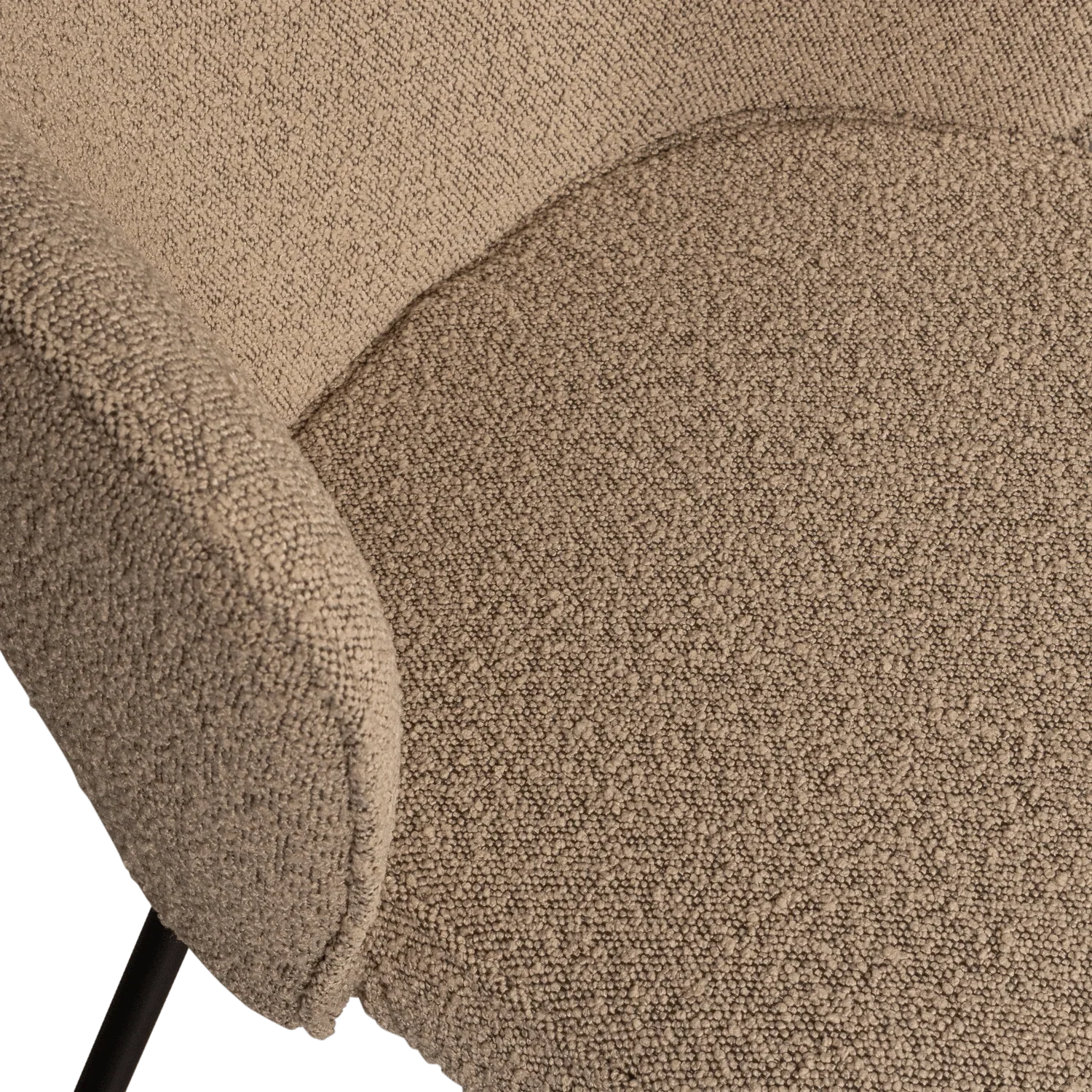 ADMIT DINING CHAIR BOUCLÉ BEIGE - PARIS14A.RO