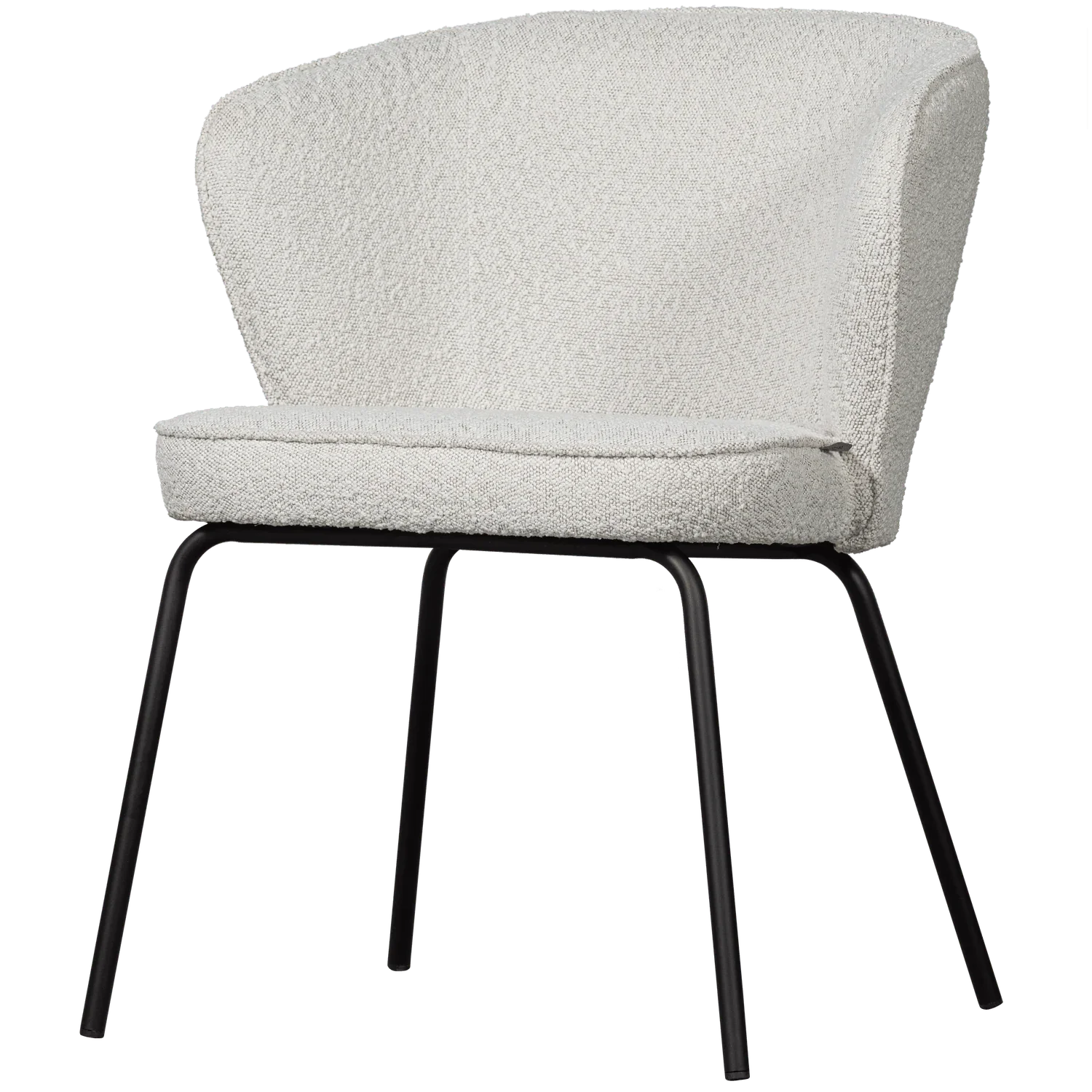 ADMIT DINING CHAIR BOUCLÉ NATURAL - PARIS14A.RO