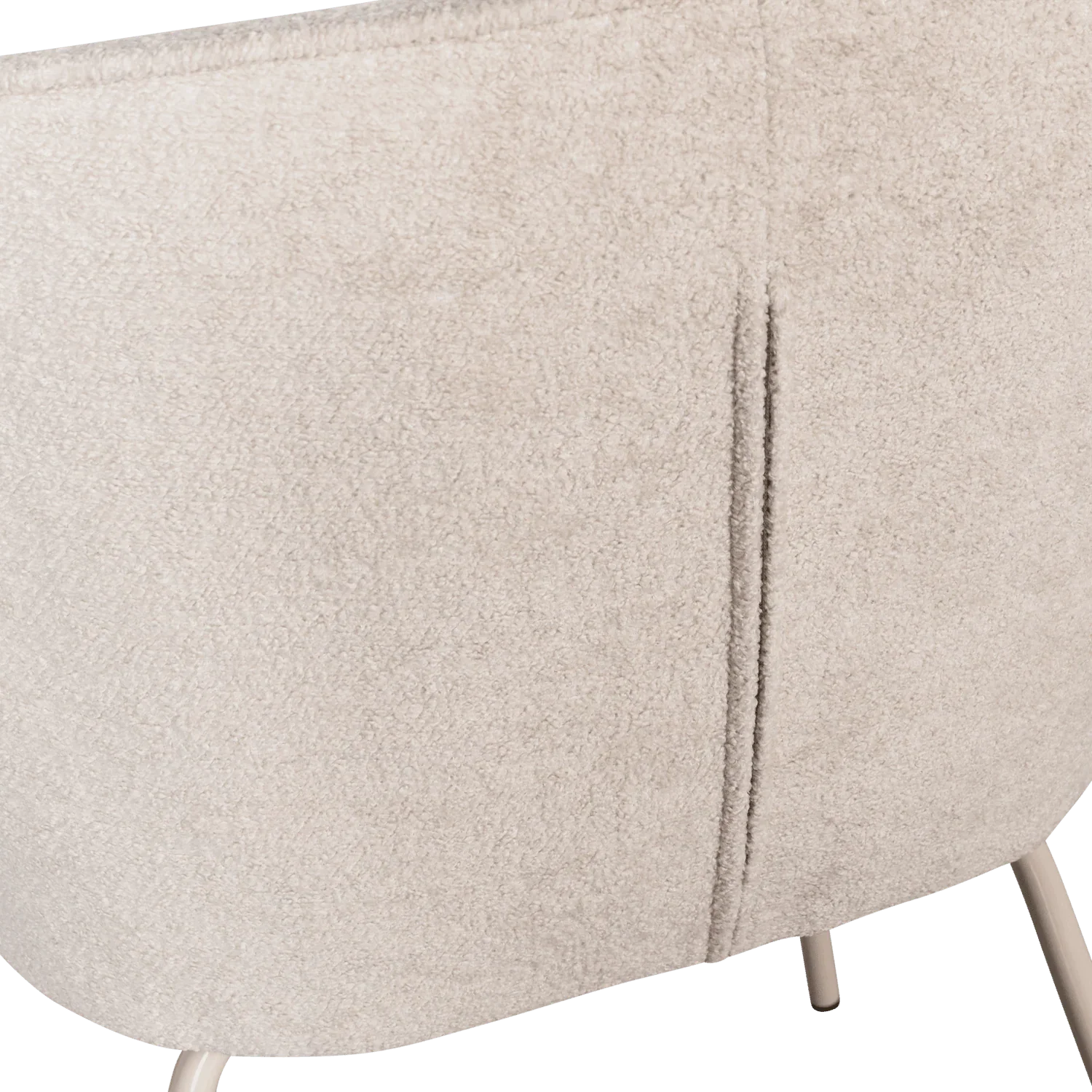 ADMIT DINING CHAIR WOOLLY WOVEN PEBBLE - PARIS14A.RO