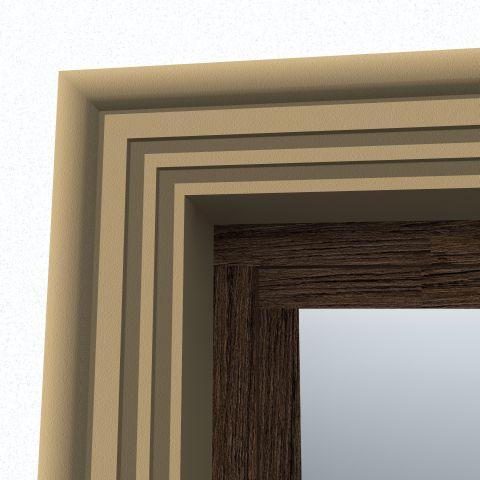 ANCADRAMENT DECORATIV FEREASTRA NA116 115X40X2000 - PARIS14A.RO