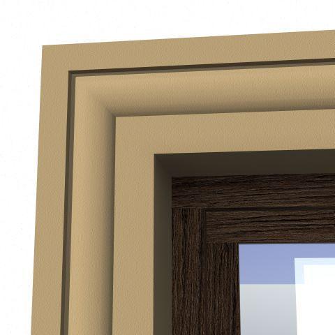 ANCADRAMENT DECORATIV FEREASTRA NA124 150X40X2000 - PARIS14A.RO