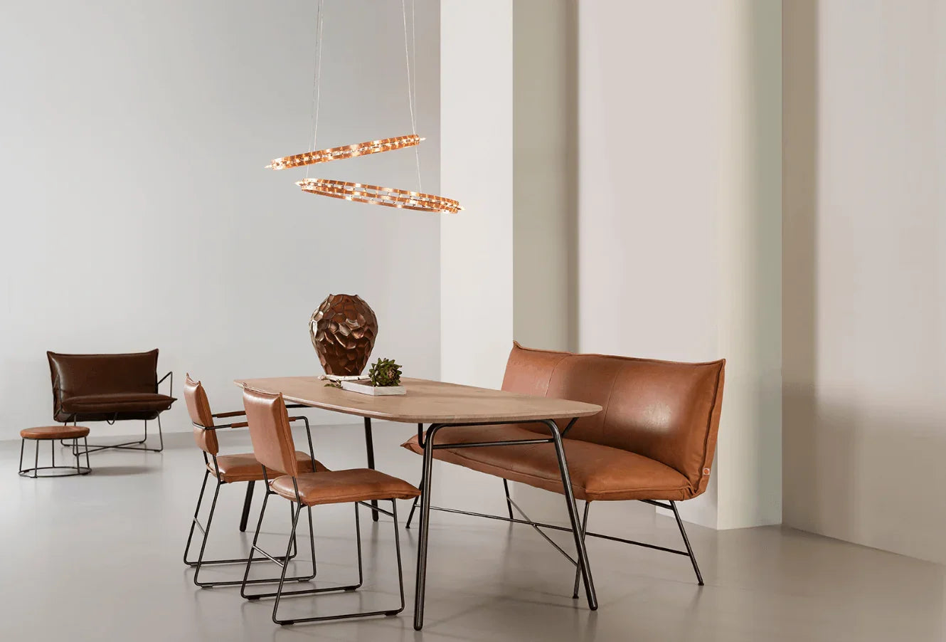 Banca de luat masa cu spatar Vidar - Jess Design - PARIS14A.RO