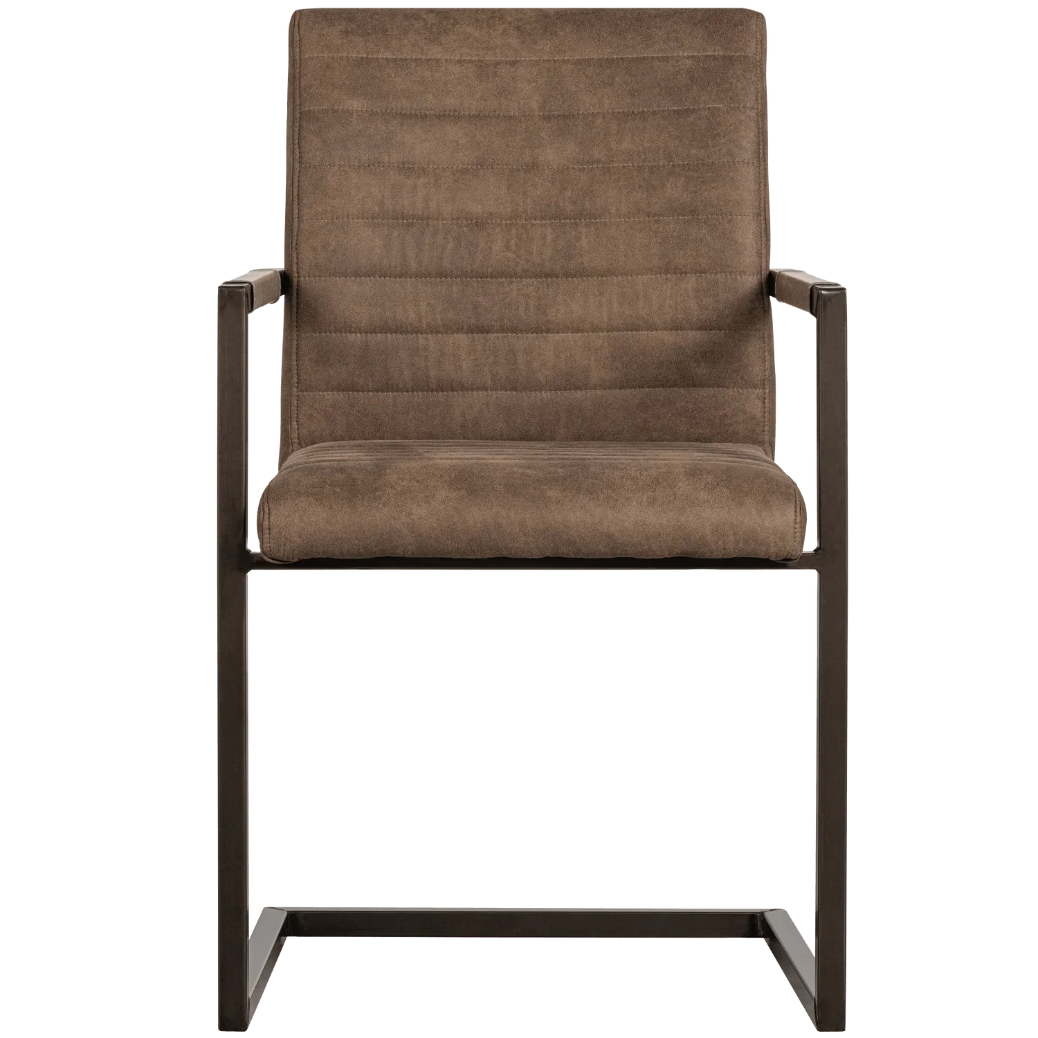 BAS DINING CHAIR LEATHERLOOK TAUPE - PARIS14A.RO