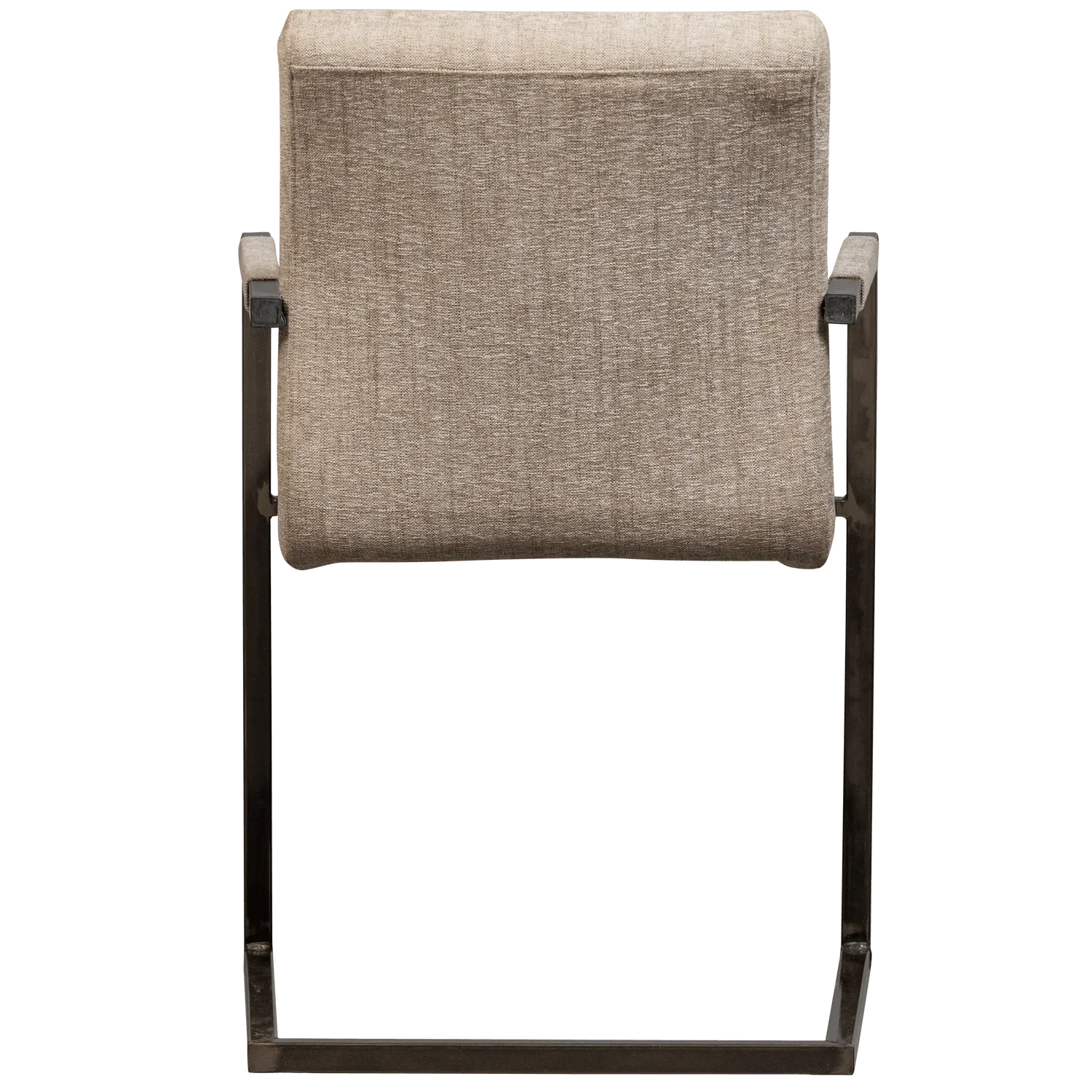 BAS DINING CHAIR WOVEN FABRIC SAND MELANGE - PARIS14A.RO