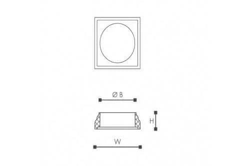 BAZA COLOANA TOSCANA ARSTYL BT3 300X125X390 - PARIS14A.RO