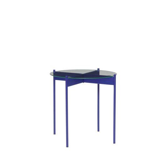 Masa laterala Beam albastru - Hubsch - PARIS14A.RO