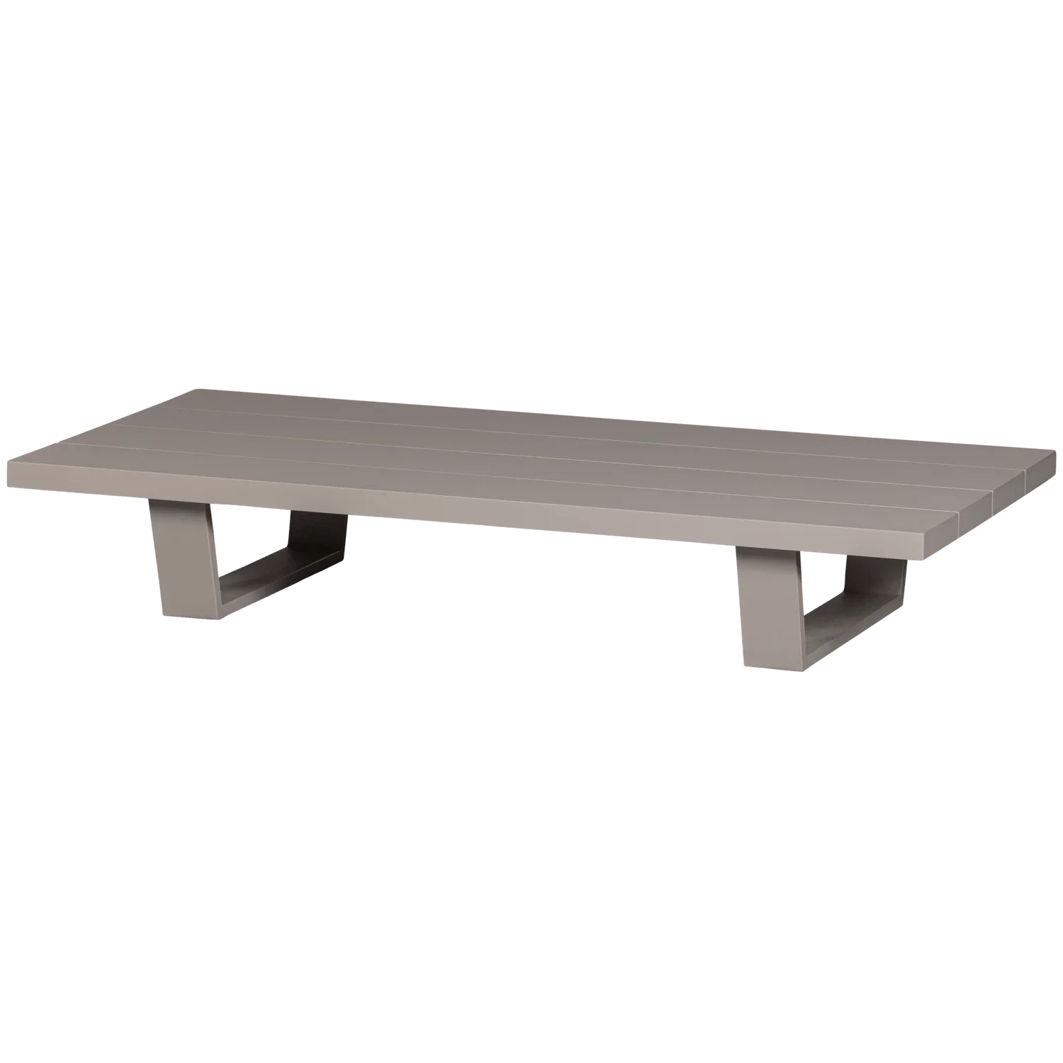 BEAR COFFEE TABLE OUTDOOR ALUMINIUM SAND - PARIS14A.RO