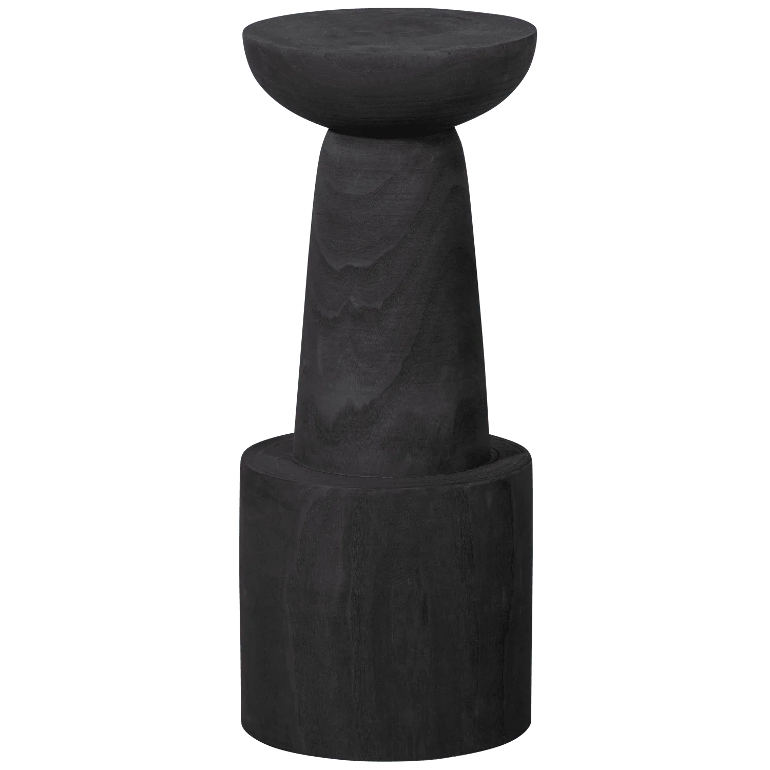 BINK BAR STOOL WOOD BLACK 76xØ32CM - PARIS14A.RO
