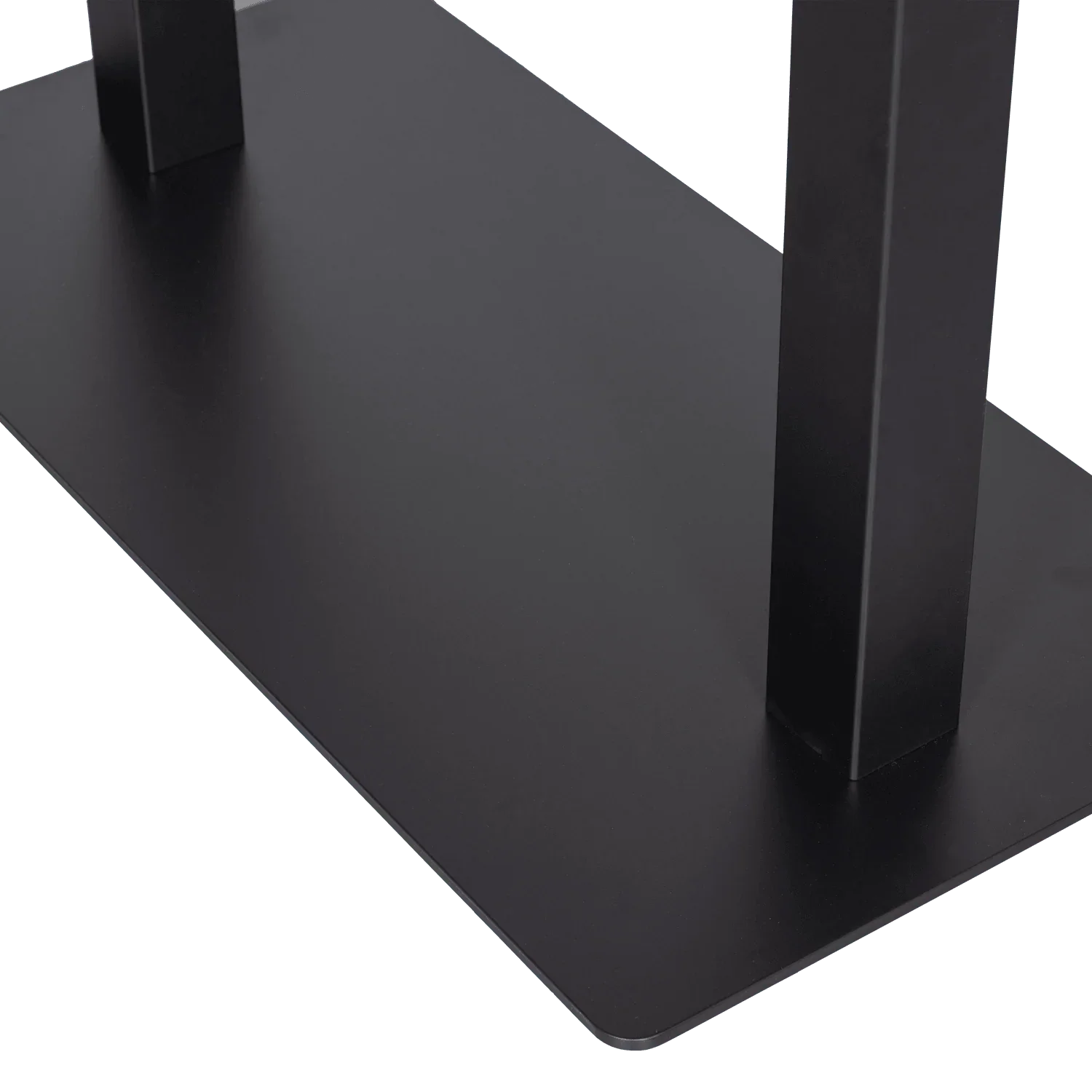 BISTRO DOUBLE SQUARE TUBE LEG METAL BLACK 72x80x40CM - PARIS14A.RO