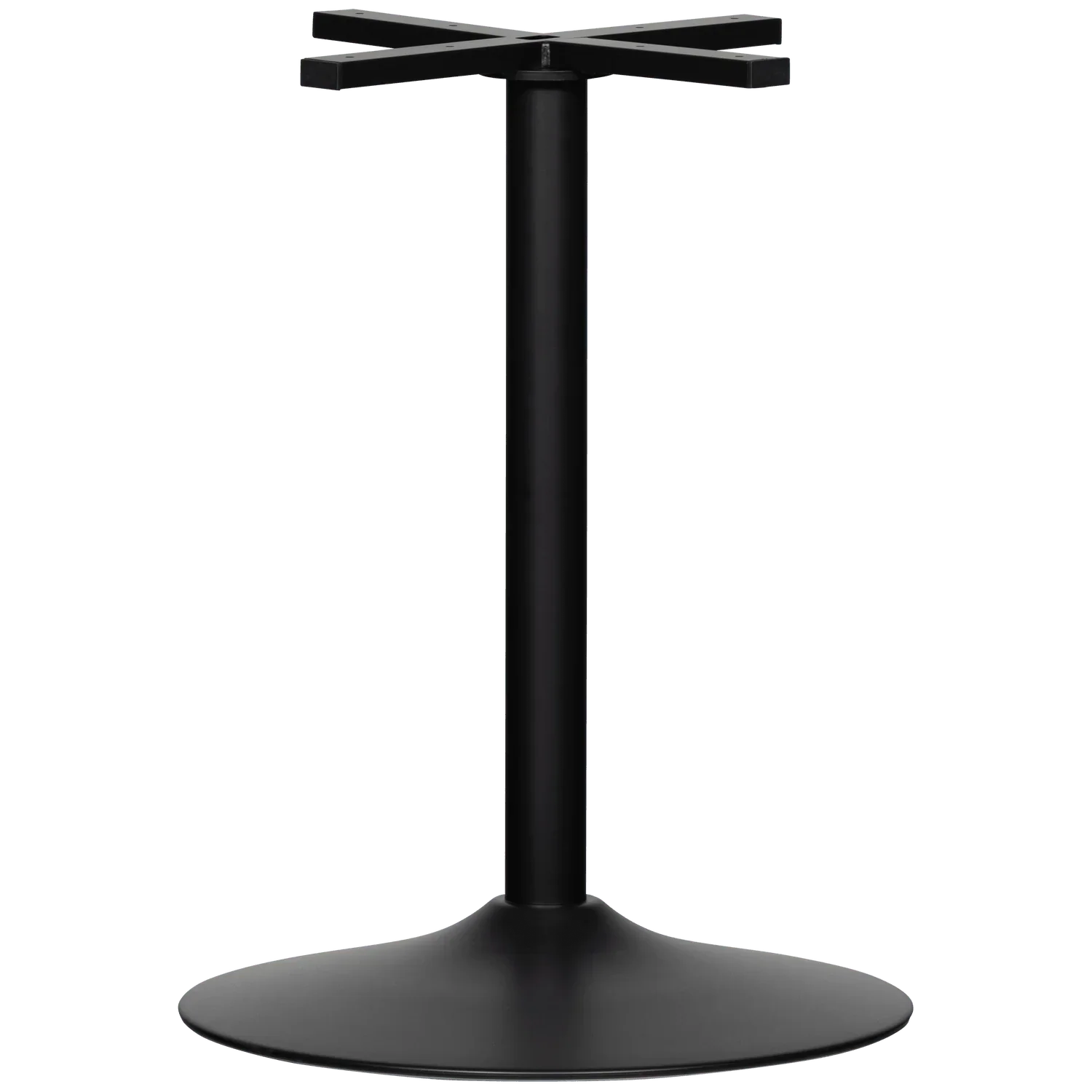 BISTRO ROUND TUBE LEG METAL BLACK 72xØ54CM - PARIS14A.RO