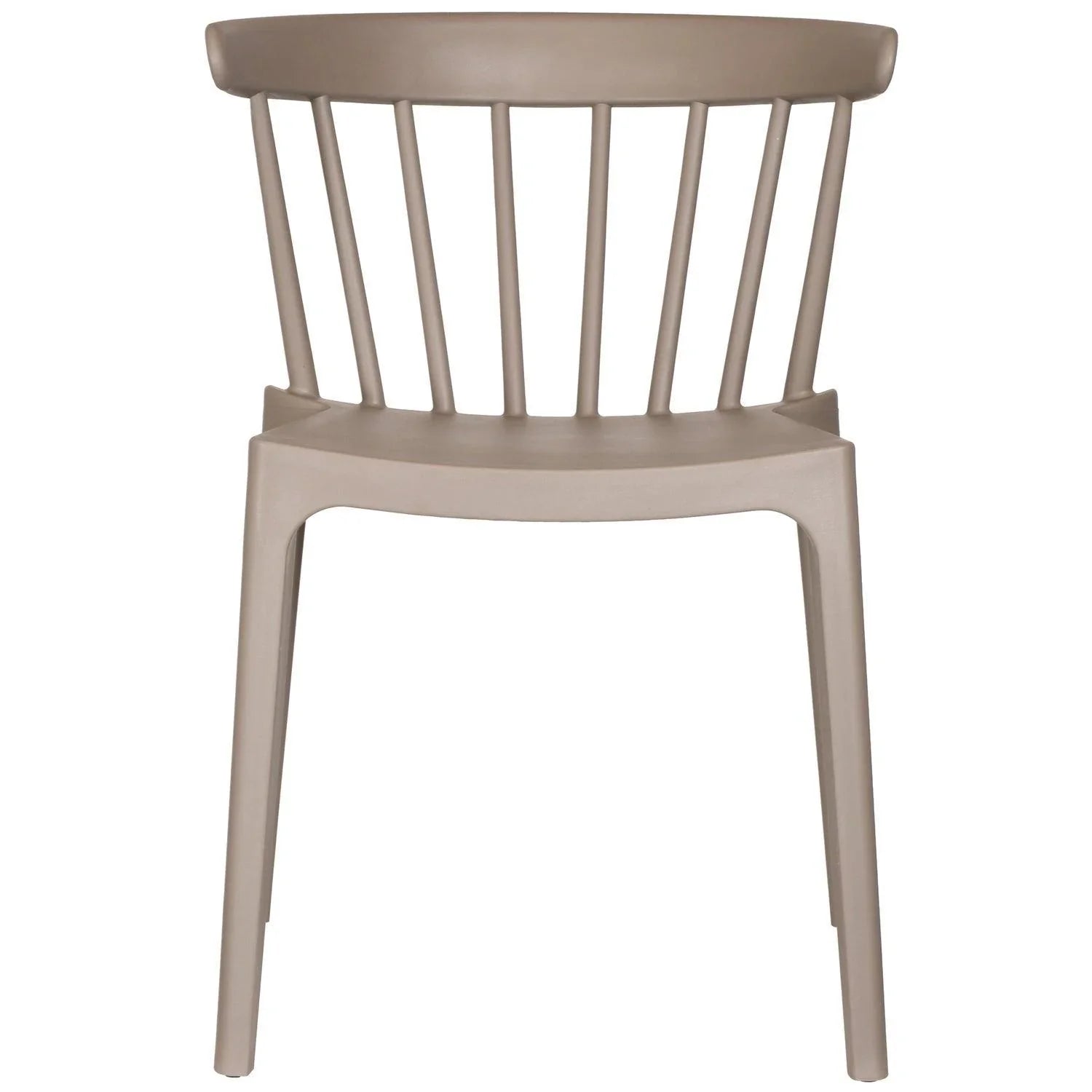 BLISS GARDEN CHAIR WITH BARS PLASTIC TAUPE - PARIS14A.RO