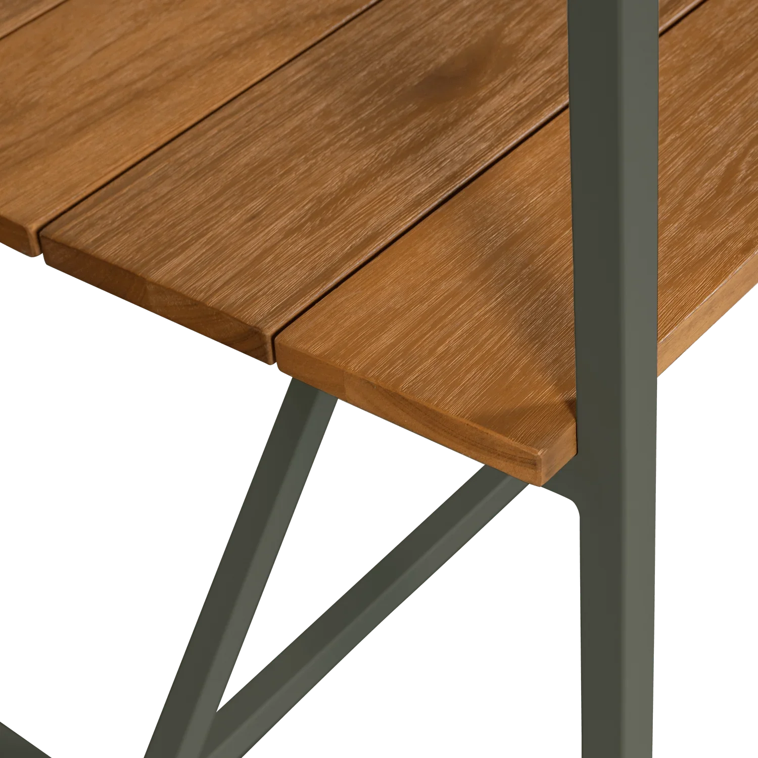 BLUE SKY GARDEN TABLE WOOD WITH DECO FRAME CAMOUFLAGE GREEN - PARIS14A.RO