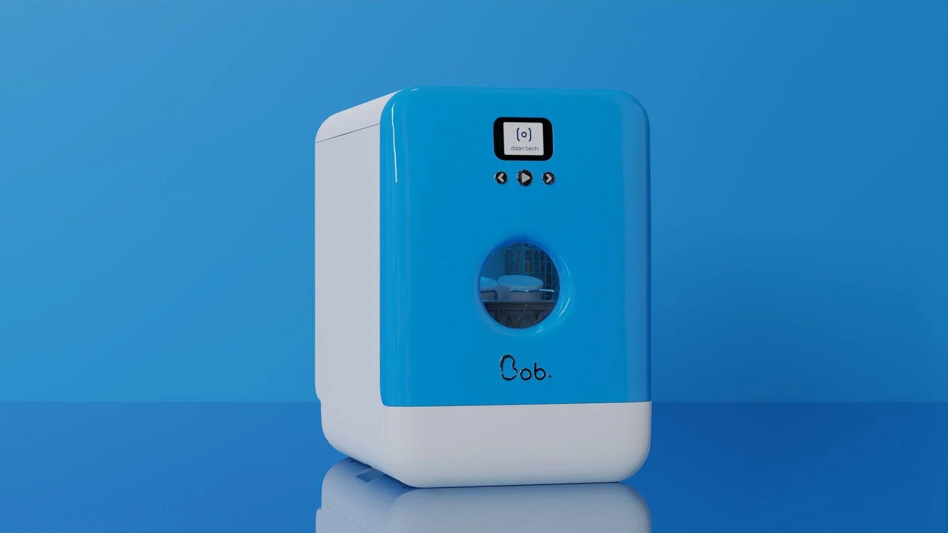 Bob - Mini Mașina de Spălat Vase Compactă, Eco-Friendly, pt. Rulote, Yachting, Case vacanță și bucătării mici - PARIS14A.RO