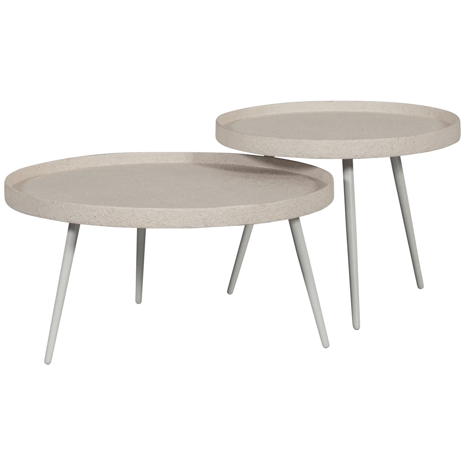 BOUNDS SIDETABLE L WOOD/METAL NATURAL 44xØ58 - PARIS14A.RO