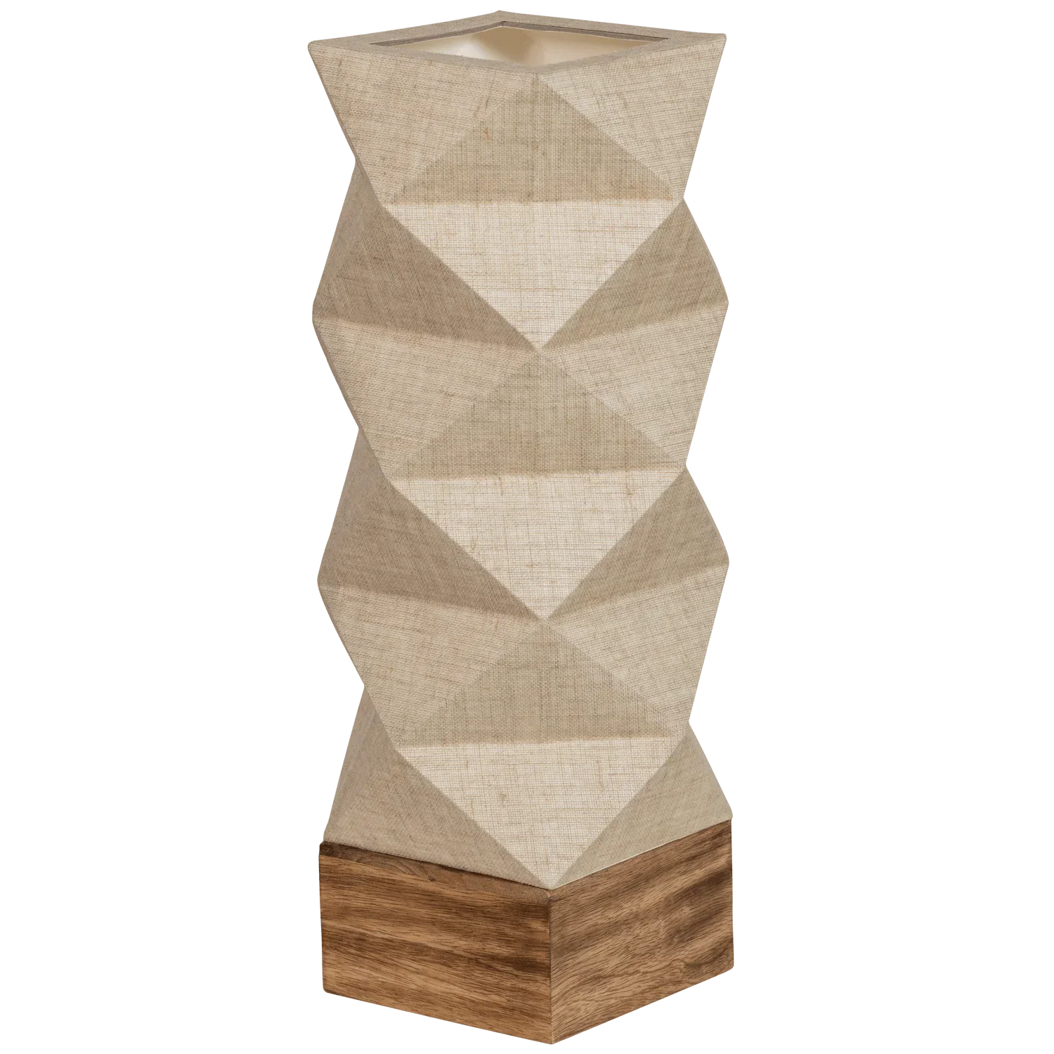 BRETT TABLE LAMP PAPER/WOOD NATURAL - PARIS14A.RO