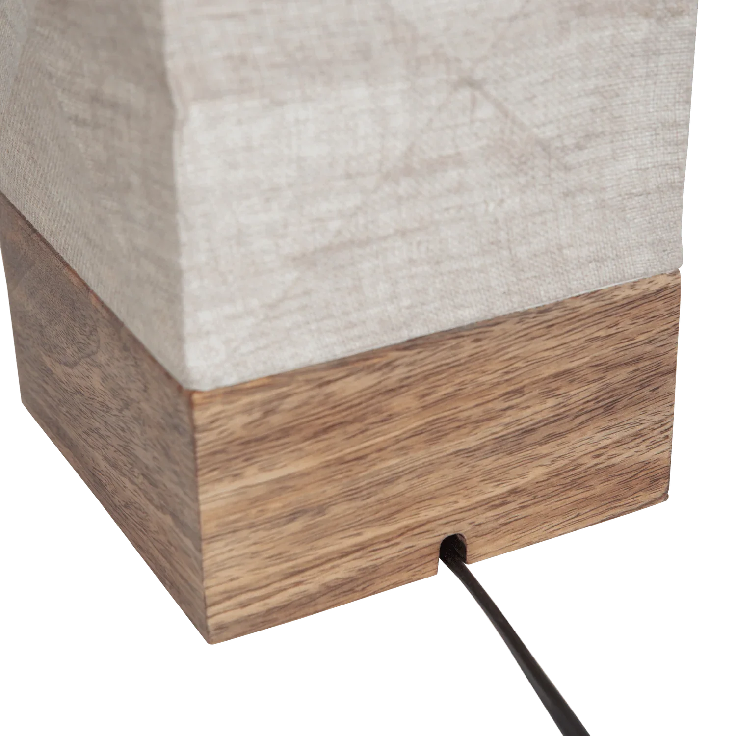 BRETT TABLE LAMP PAPER/WOOD NATURAL - PARIS14A.RO