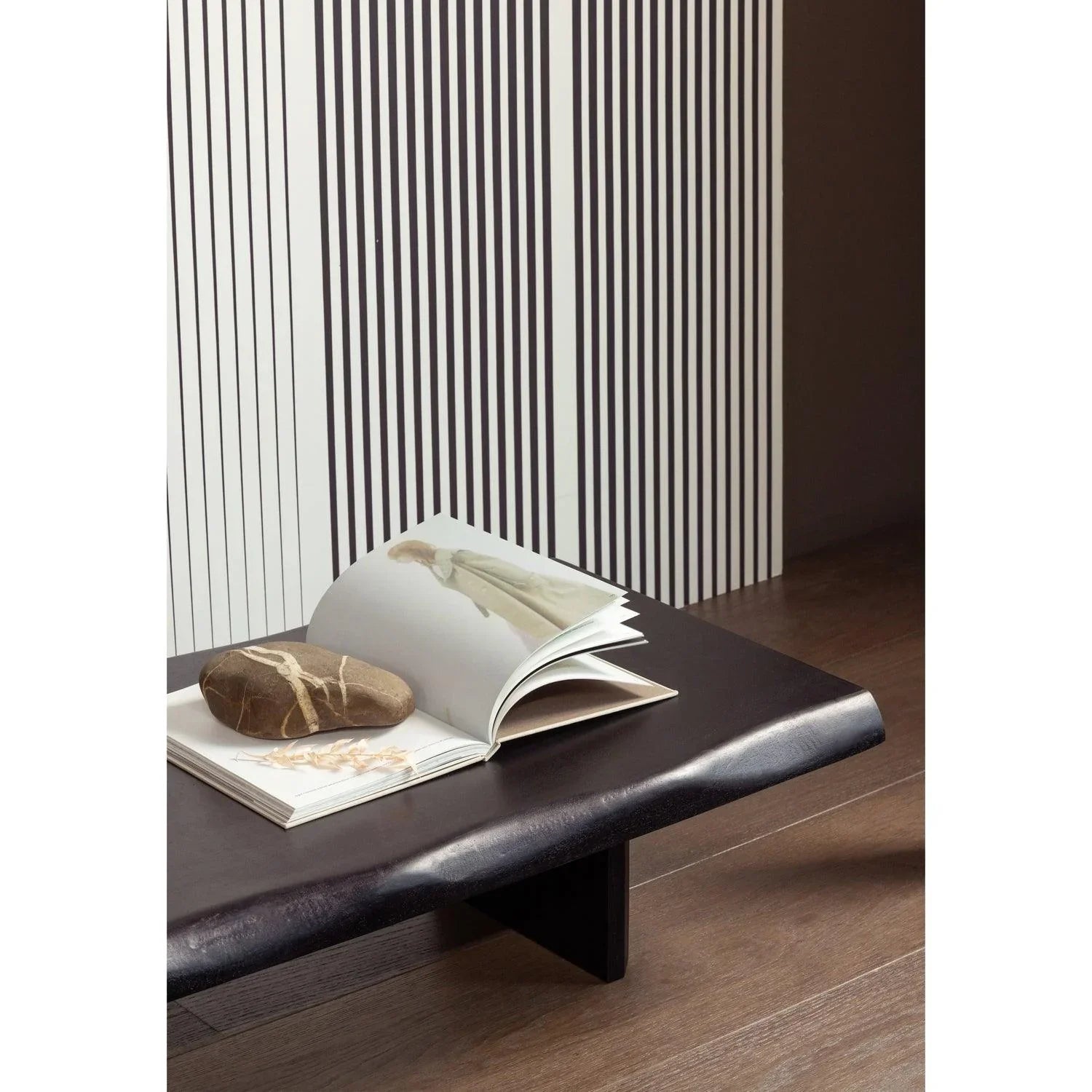 CALI COFFEE TABLE WOOD BLACK - PARIS14A.RO