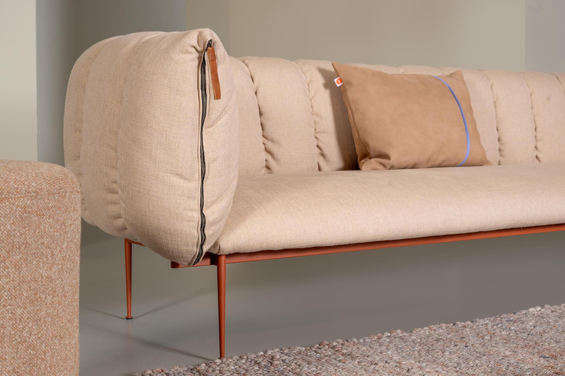 Canapea Puffer cu 4 locuri - Jess Design - PARIS14A.RO