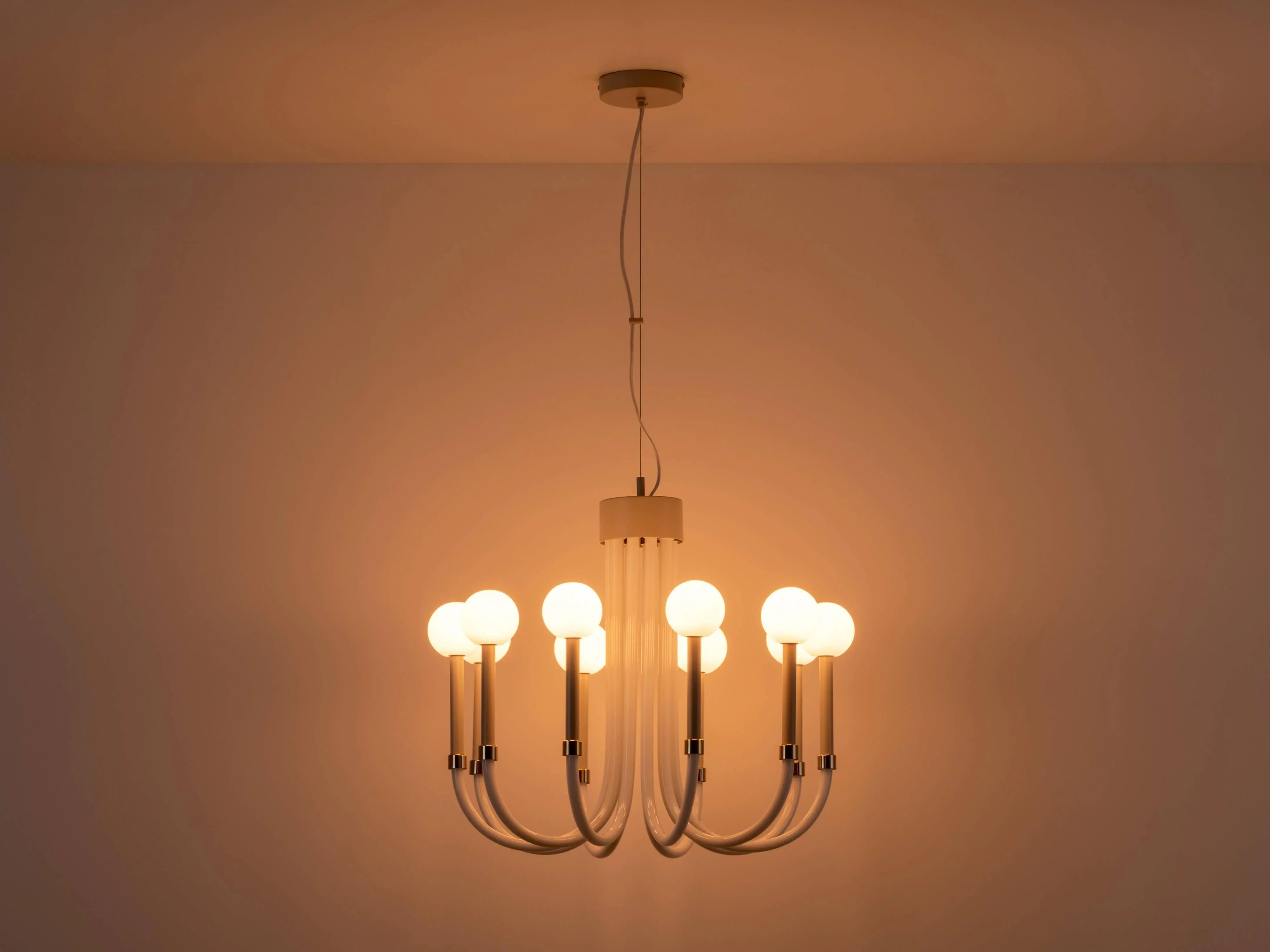 Candelabru din sticlă Sand 10 lumină - PARIS14A.RO