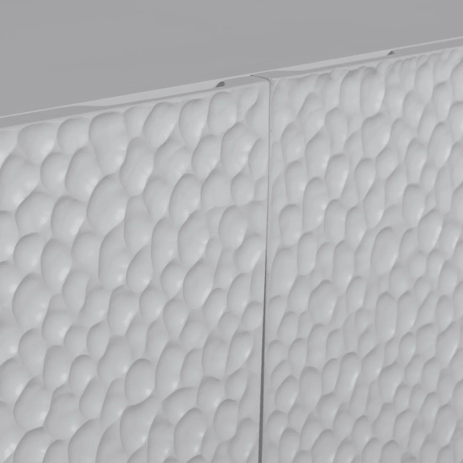 CARVED ORGANIC 2-DOORS CABINET MIST - PARIS14A.RO