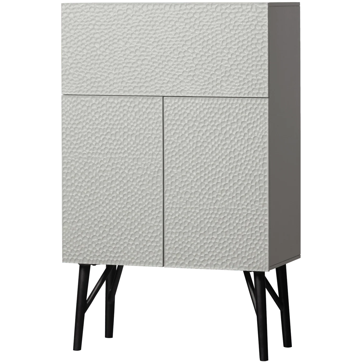 CARVED ORGANIC BAR CABINET MIST - PARIS14A.RO