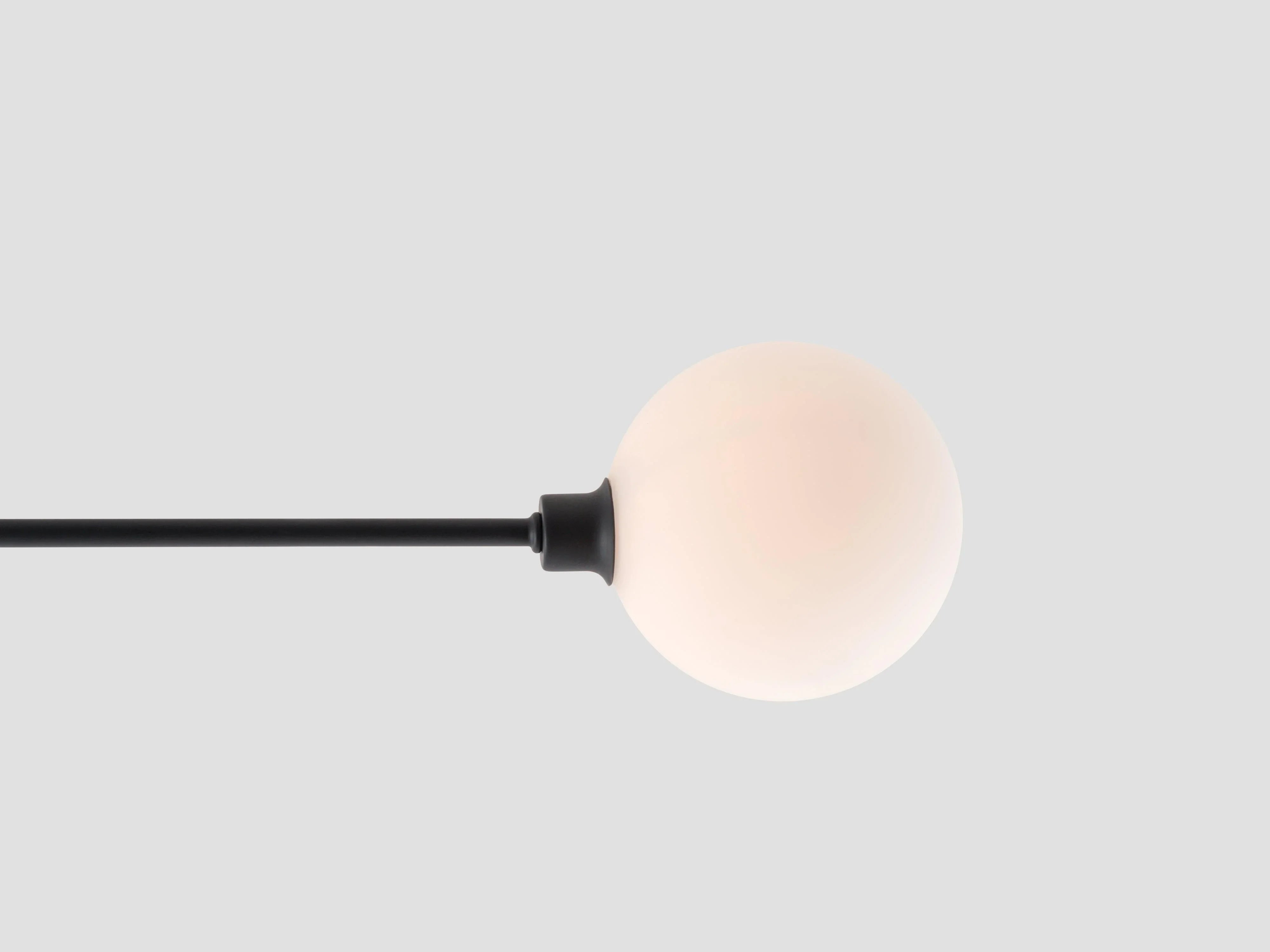 Plafoniera cu 3 lumini gri cărbune