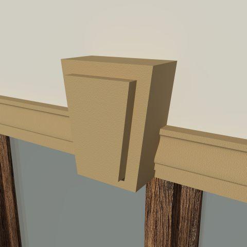 CHEIE DE BOLTA FEREASTRA NCB102 200X100X170 - PARIS14A.RO