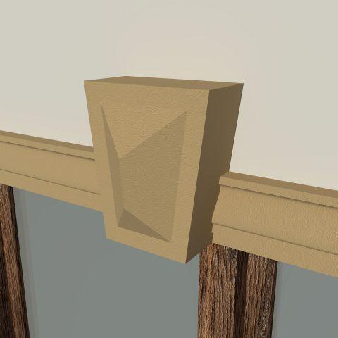 CHEIE DE BOLTA FEREASTRA NCB104 200X100X170 - PARIS14A.RO