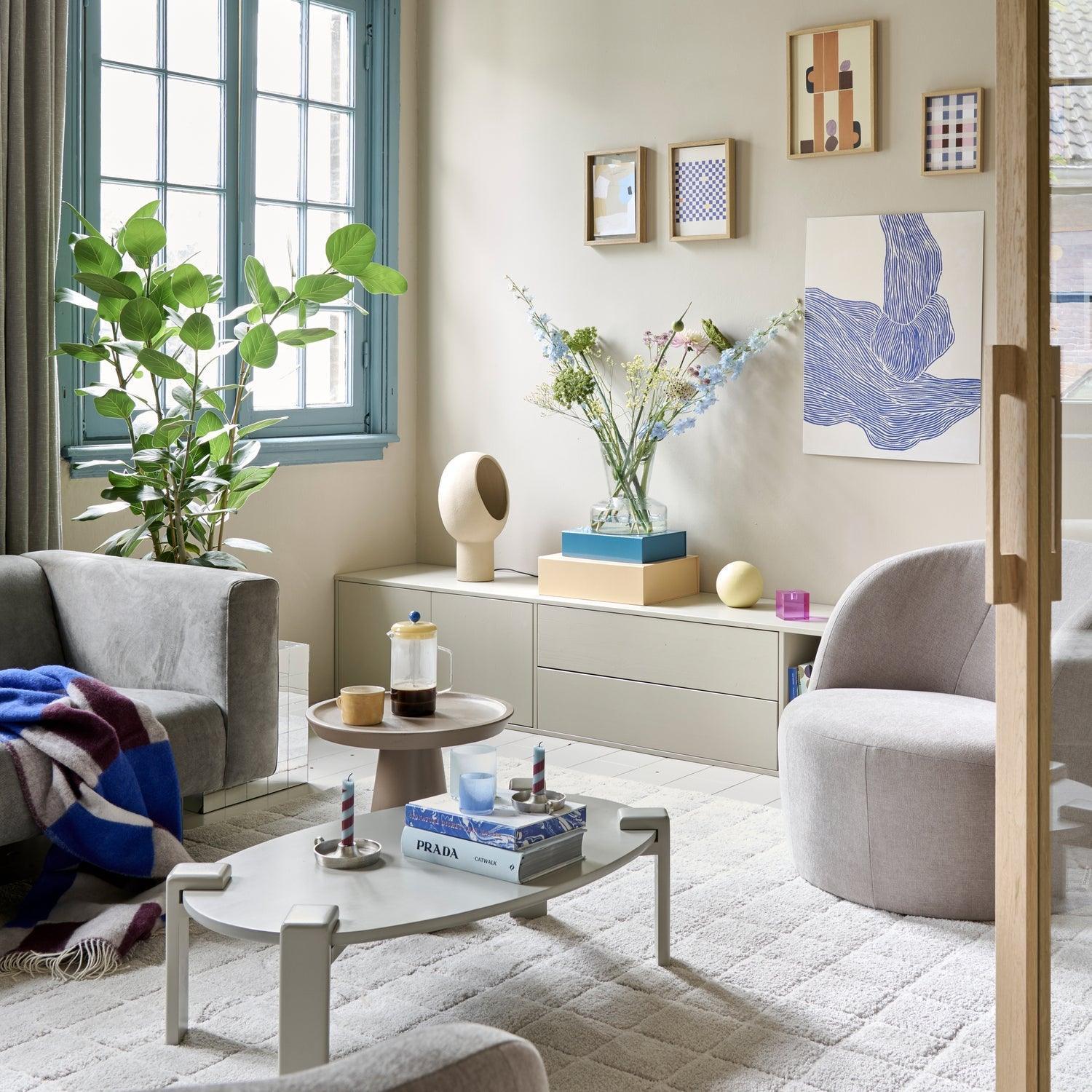 COFFEE A GOGO SIDETABLE MANGO WOOD MIRRE - PARIS14A.RO