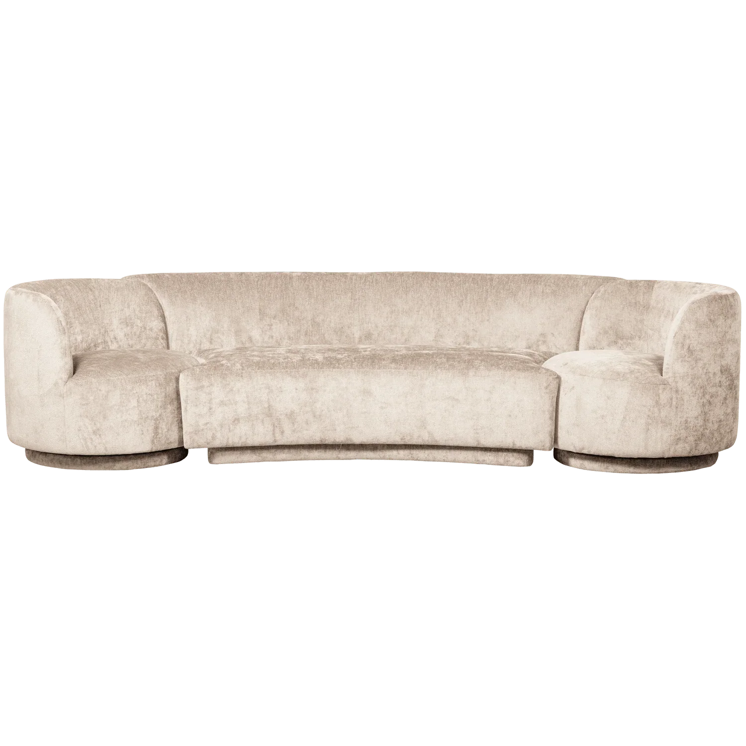 COMBI-POPULAR: SOFA + ARMCHAIRS NATURAL - PARIS14A.RO