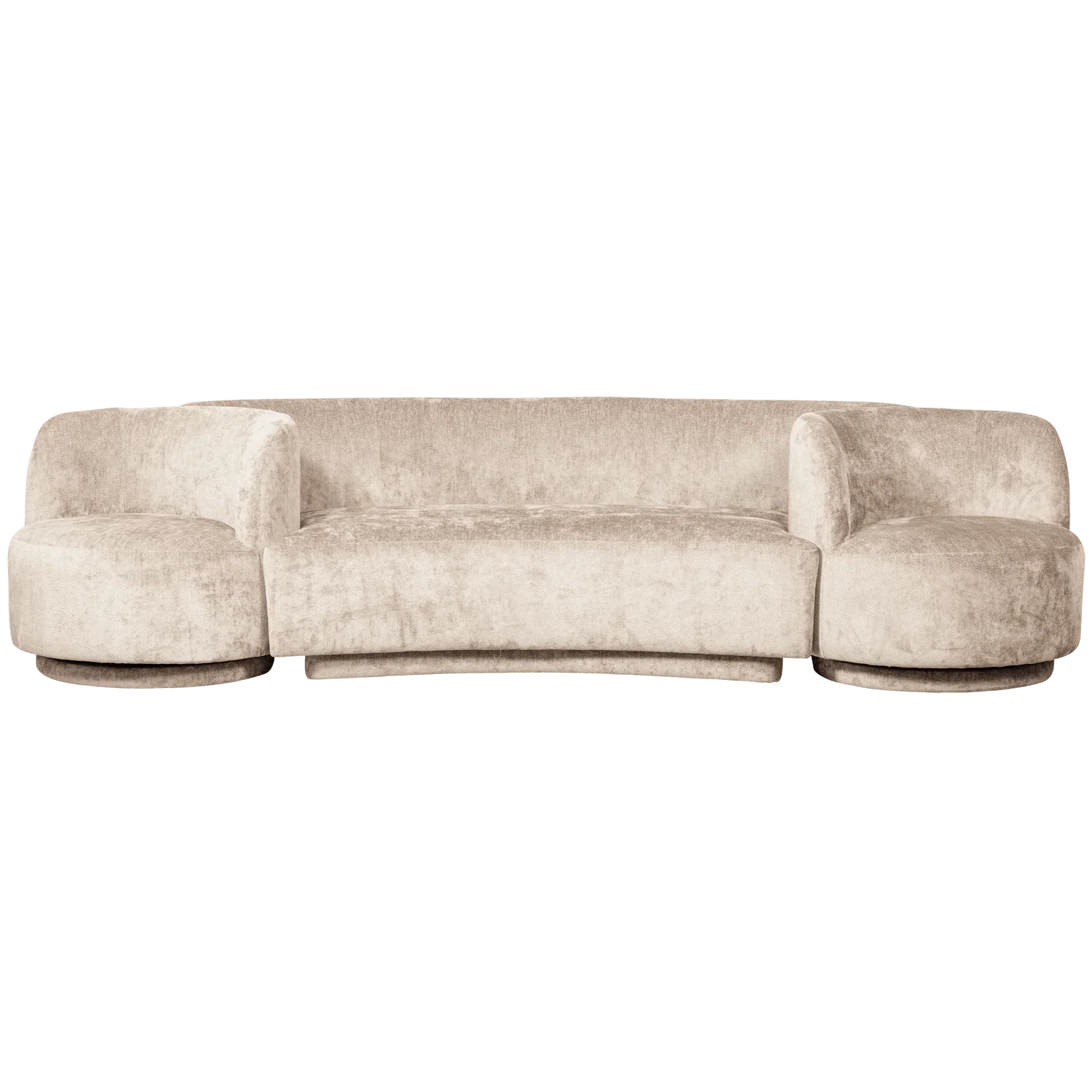 COMBI-POPULAR: SOFA + ARMCHAIRS NATURAL - PARIS14A.RO