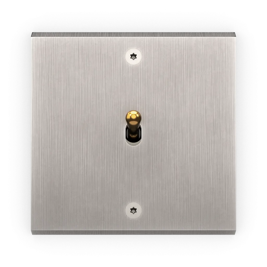 Intrerupator 1G Modelec, Gama Confidence, L8cm, H8cm