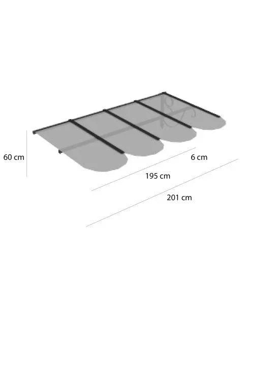 Copertina de acoperis Dafne extensibila - Unopiù - PARIS14A.RO